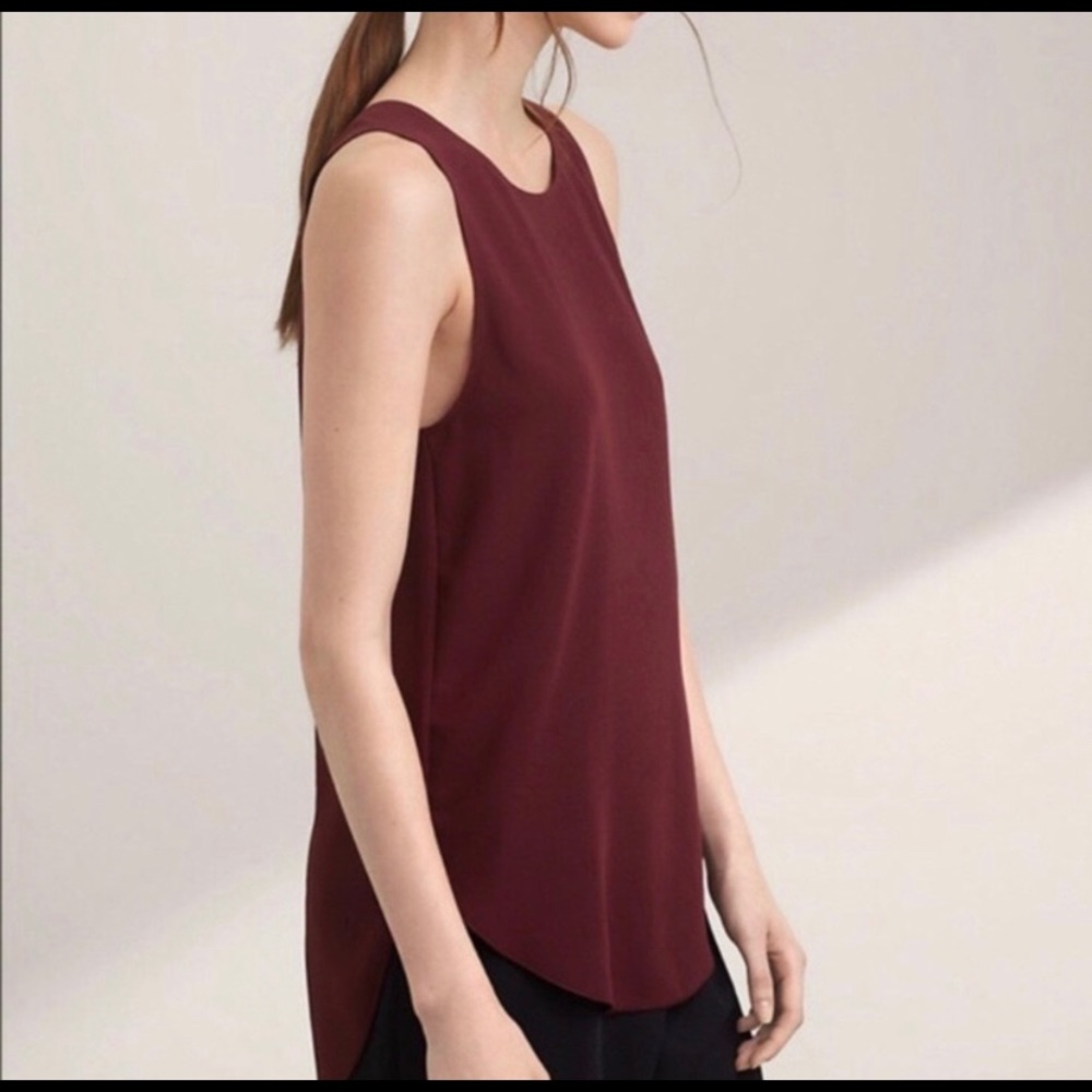Aritzia Wilfred 100% Silk Blouse